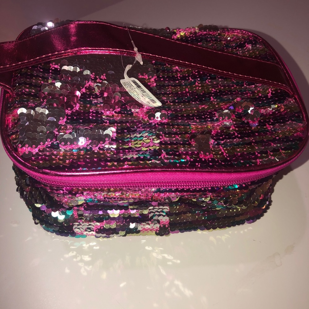 Sequin make up bag from Claire’s! Brand new!
